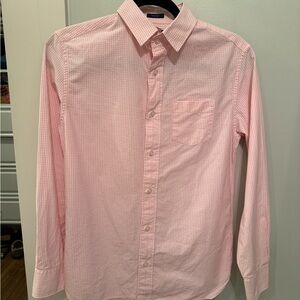 Crewcuts Pink Checkered Button-Down Shirt